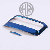 MG HS 2020–2021 Back Console Blue Chrome Trim Modern Interior Accessory